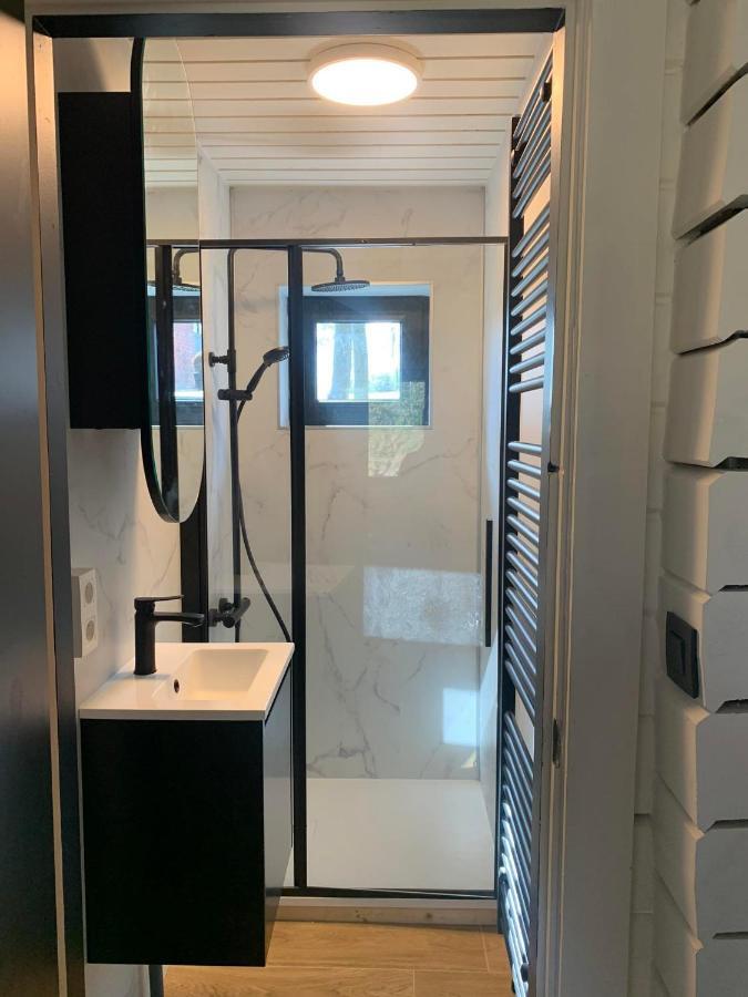 Gites Douillets : Chalet Sur Pilotis Houyet Exterior foto